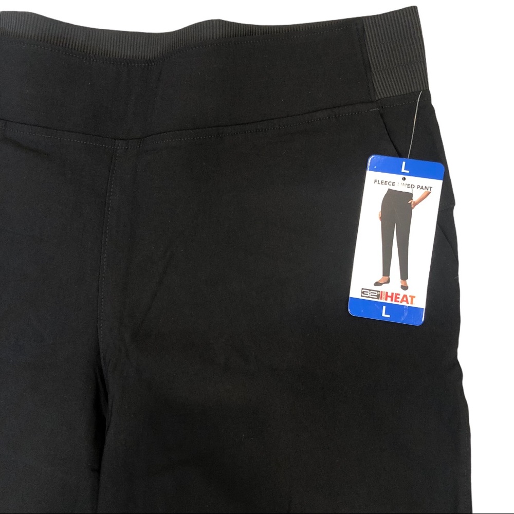 NWT 32 Degrees Soft Comfort Fleece Lined Pants - Picture 6 of 6